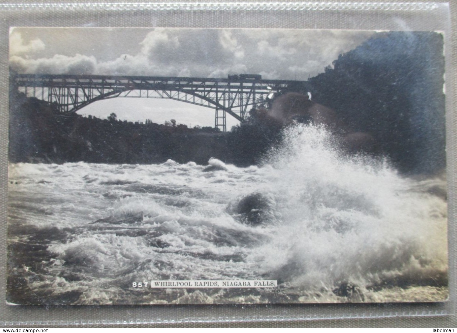 USA UNITED STATES NIAGARA BRIDGE FALLS WHIRLPOOL RAPIDS CARD CARTE POSTALE POSTKARTE POSTCARD ANSICHTSKARTE CARTOLINA - Syracuse