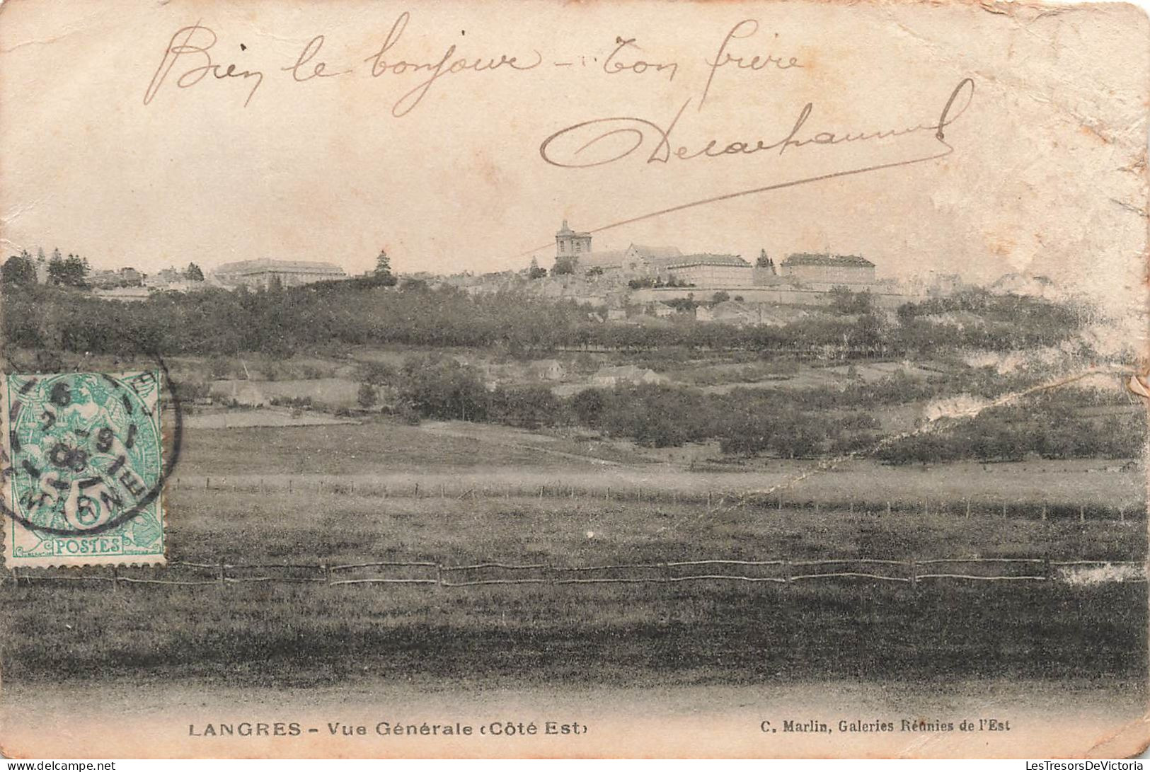 FRANCE - Langres - Vue Générale - Côté Est - Carte Postale Ancienne - Langres