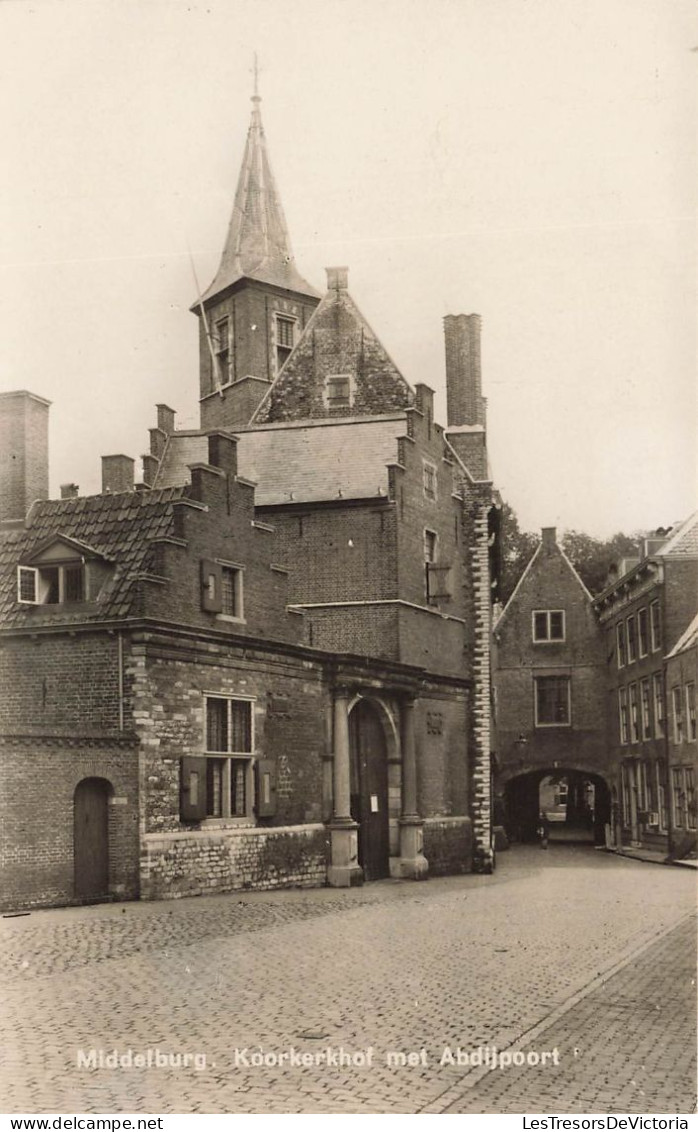 PAYS BAS - Middelburg - Koorkerkhof Met Abdijpoort - Carte Postale Ancienne - Middelburg