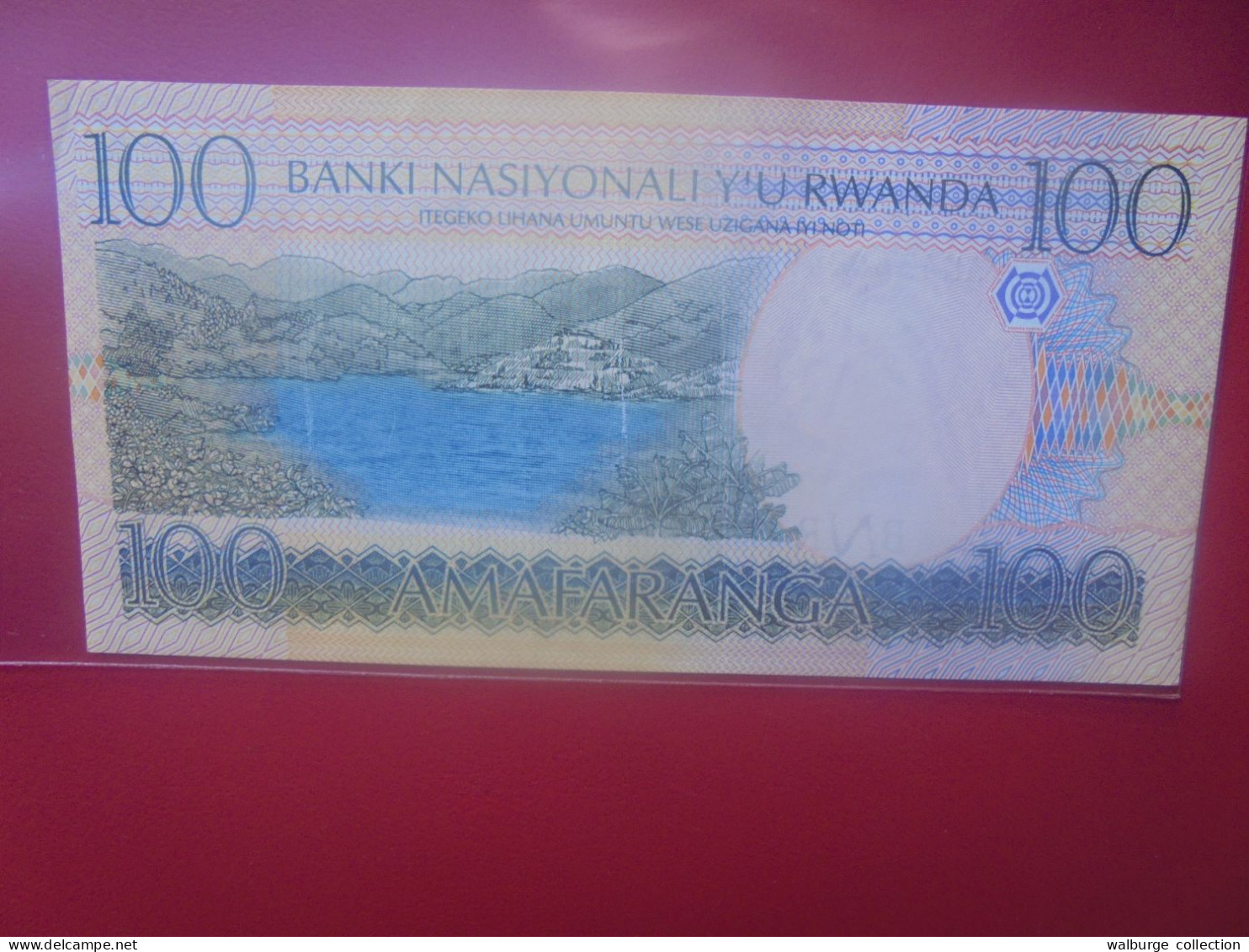 RWANDA 100 Francs 1-9-2003 Circuler (B.32) - Ruanda