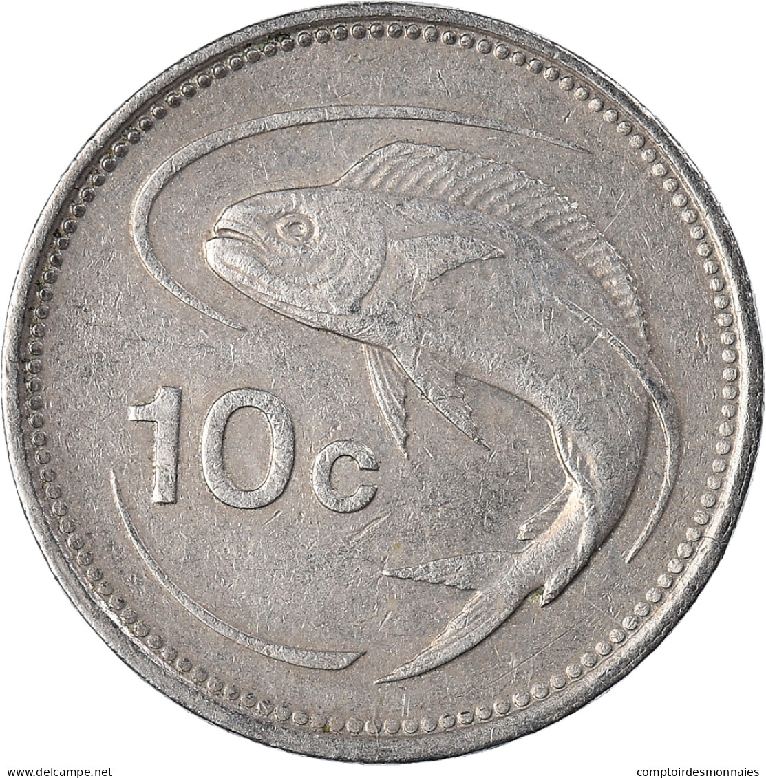 Monnaie, Malte, 10 Cents, 1986 - Malte