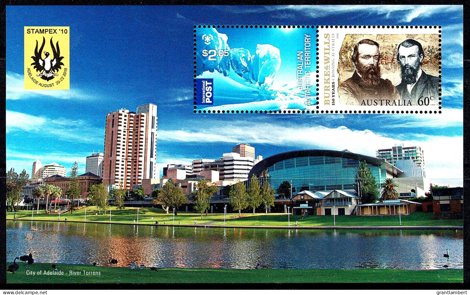 Australia 2010 STAMPEX '10 Adelaide  Minisheet MNH - Mint Stamps