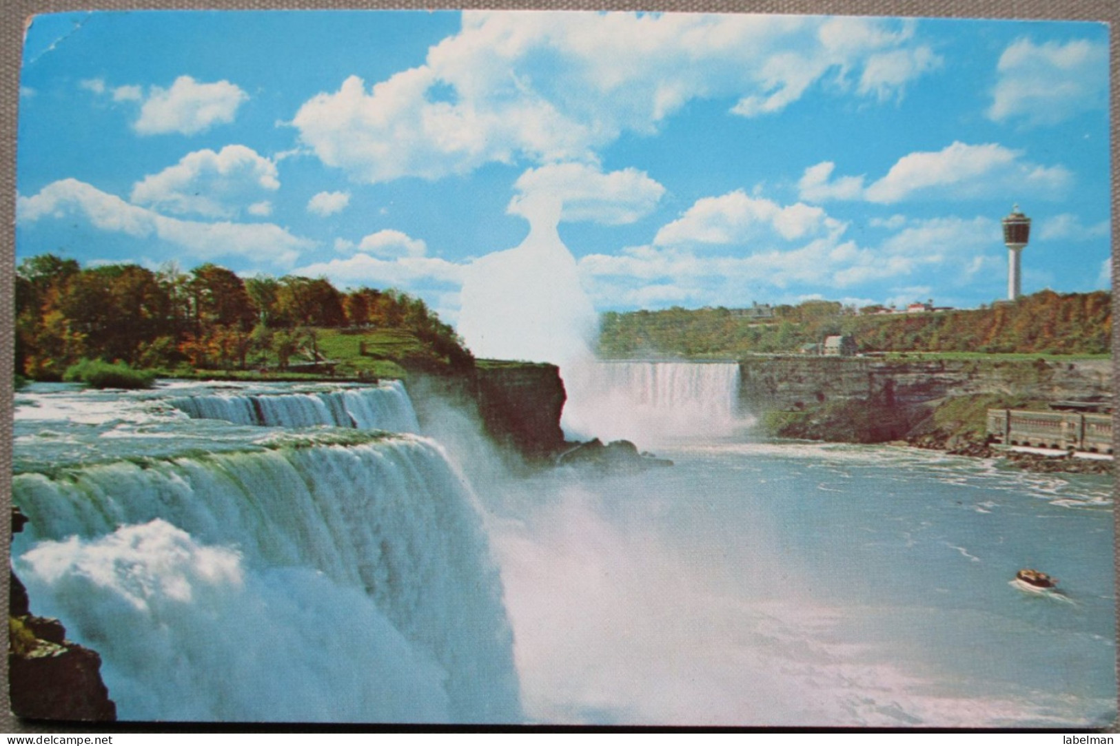 USA UNITED STATES NIAGARA FALLS HORSESHOE NEW YORK KARTE CARD CARTE POSTALE POSTKARTE POSTCARD ANSICHTSKARTE - Syracuse