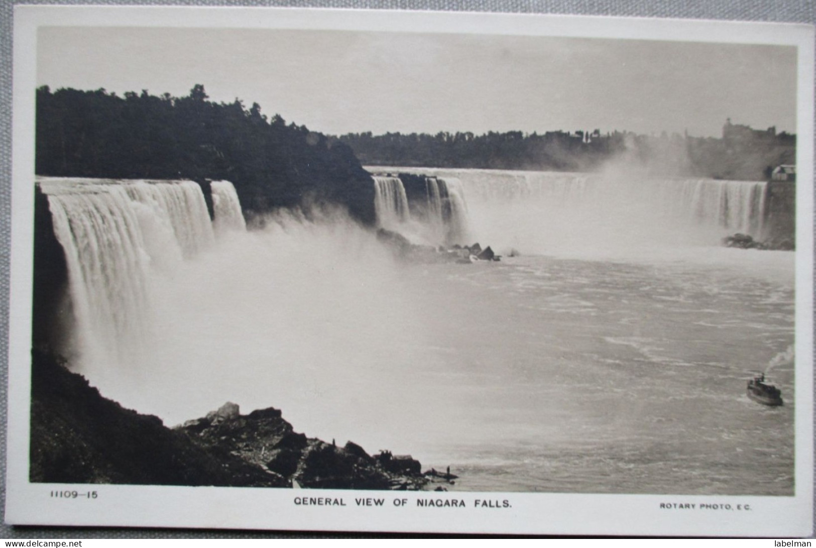 USA UNITED STATES NIAGARA FALLS HORSESHOE NEW YORK KARTE CARD CARTE POSTALE POSTKARTE POSTCARD ANSICHTSKARTE - Syracuse