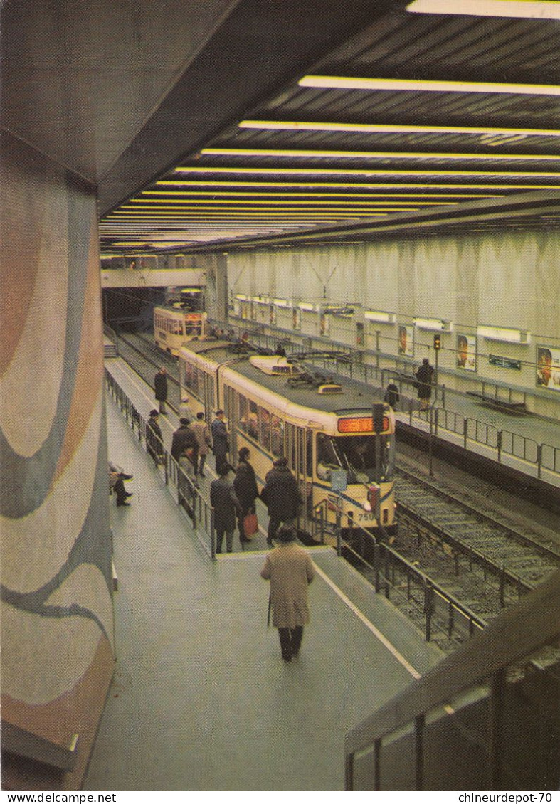 METRO BRUXELLOIS - Métro