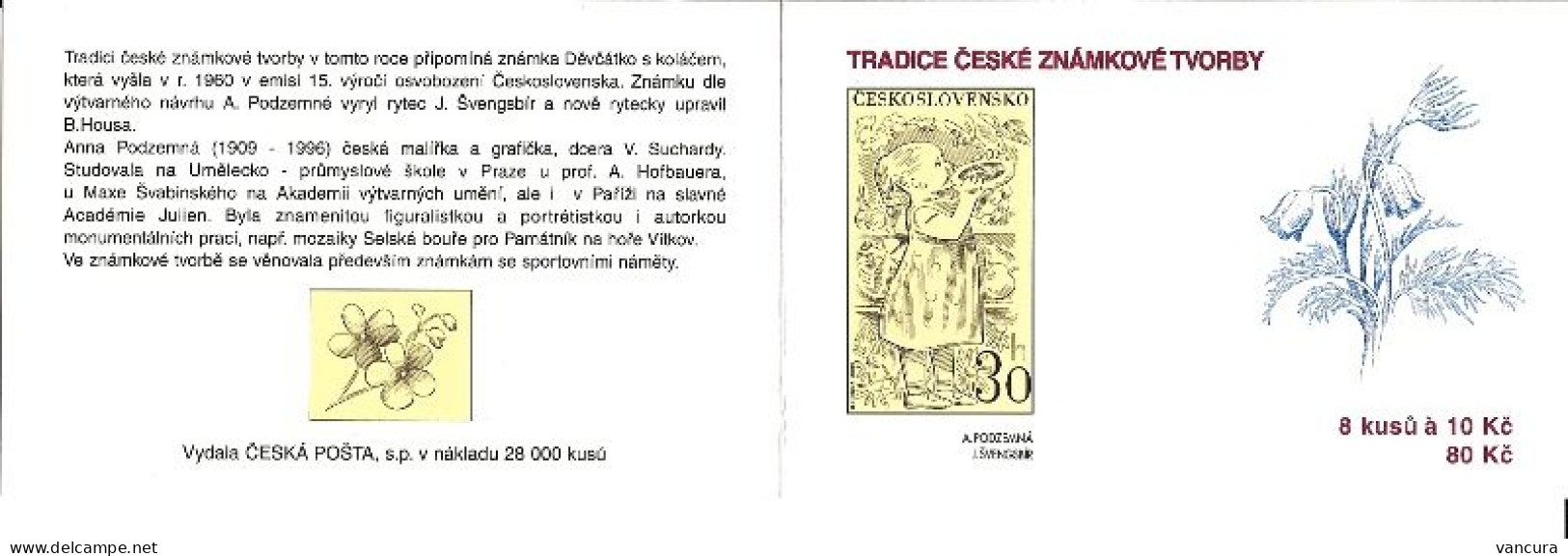 ** Booklet 587 Traditions Of The Czech Stamp Design 2009 - Ongebruikt