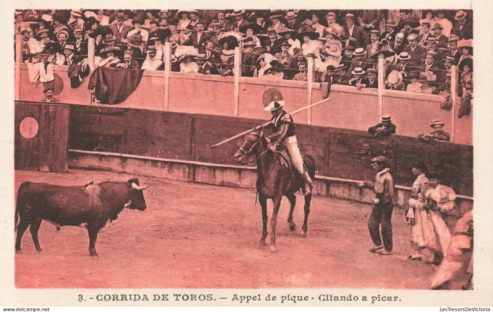 ESPAGNE - Corrida De Toros - Appel De Pique - Citando A Picar - Carte Postale Ancienne - Sonstige & Ohne Zuordnung