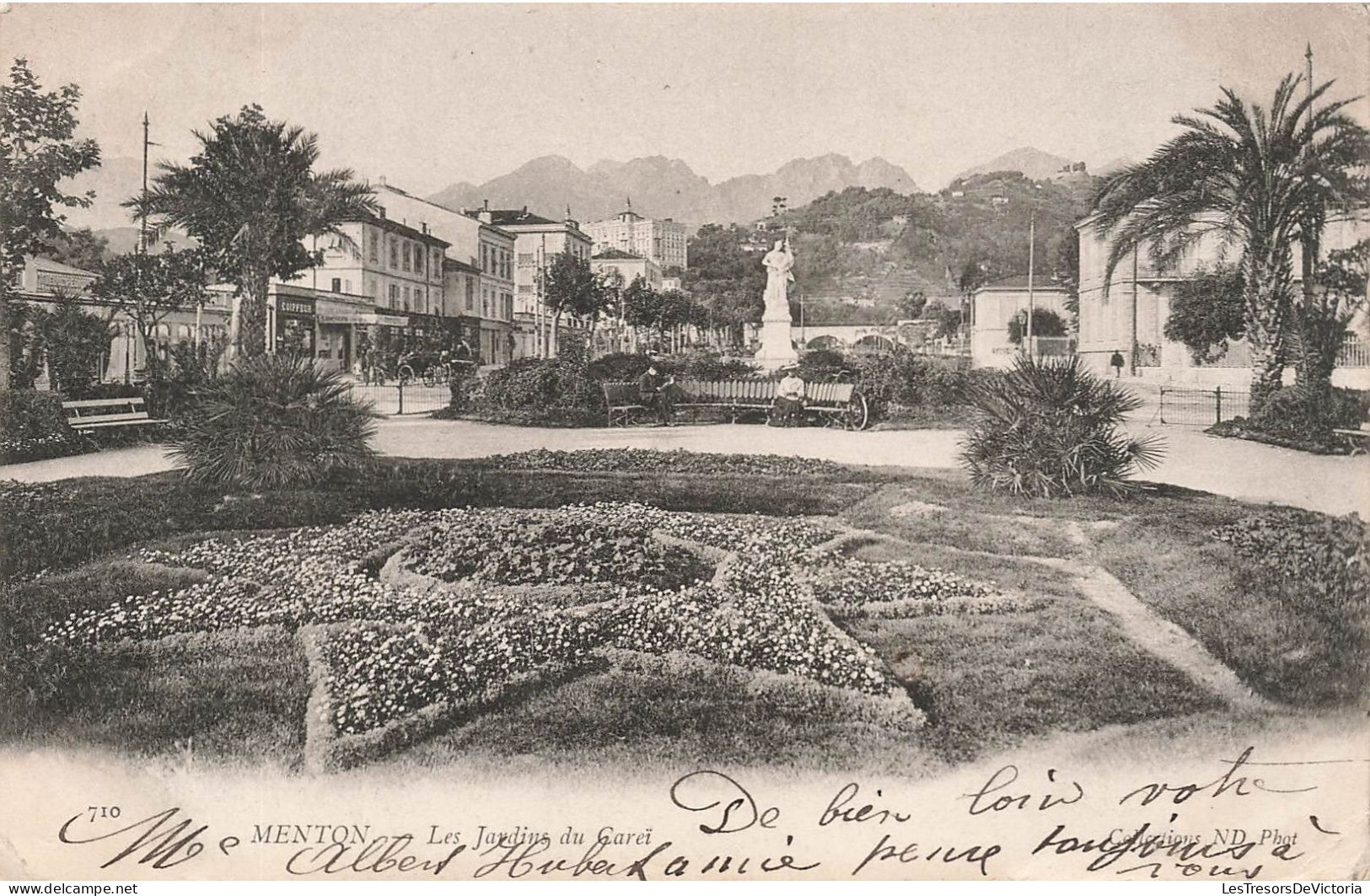 FRANCE - Menton - Les Jardins Du Carei - Carte Postale Ancienne - Menton