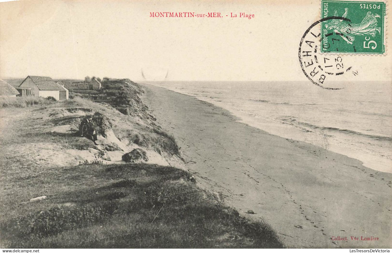 FRANCE - Montmartin Sur Mer - La Plage - Carte Postale Ancienne - Montmartin Sur Mer