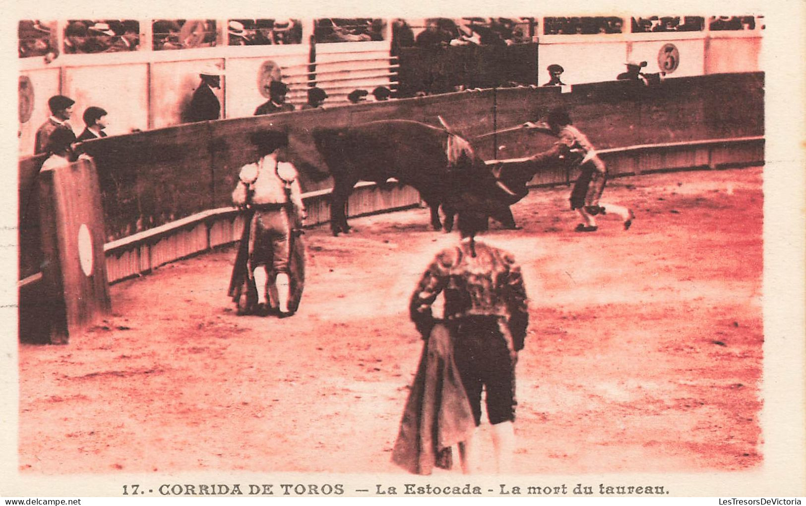 ESPAGNE - Corrida De Toros - La Estocada - La Mort Du Taureau - Carte Postale Ancienne - Other & Unclassified