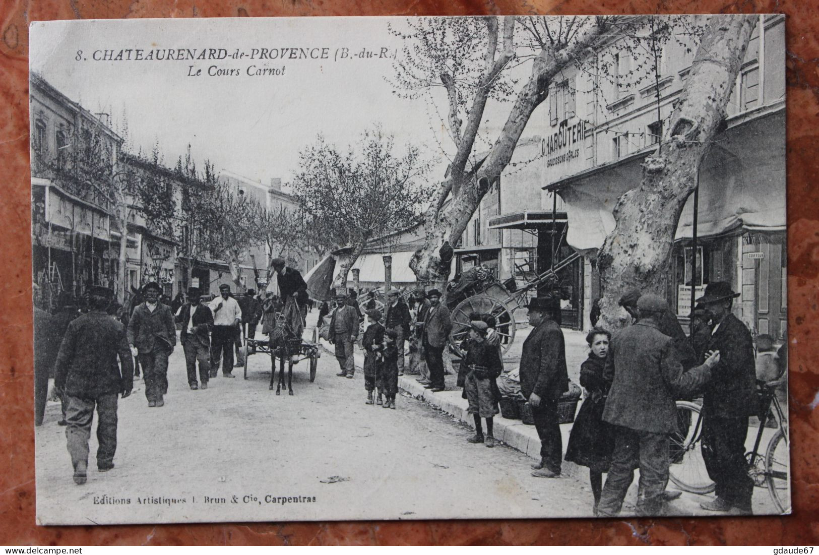 CHATEAURENARD EN PROVENCE (13) - LE COURS CARNOT - Chateaurenard