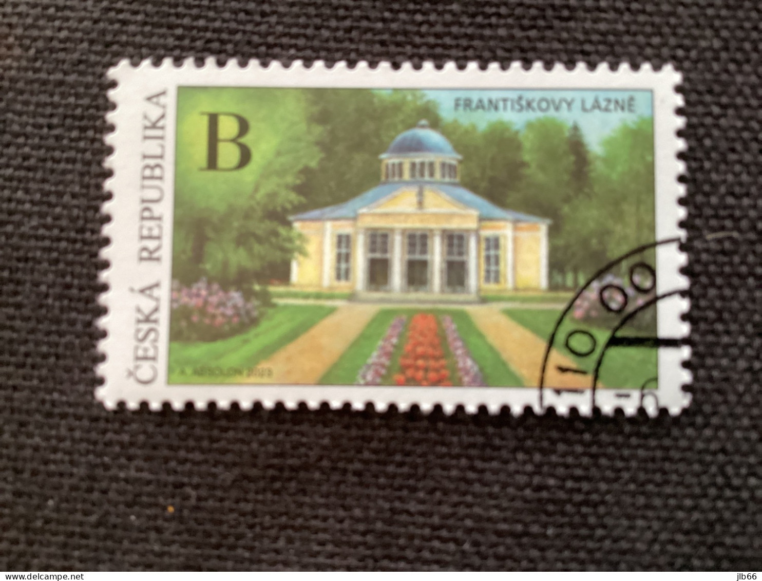 Yvert 1057 Pofis 1227 ** CZ 2023 Établissement Thermal Frantiskovy Lazne Franzensbad - Used Stamps