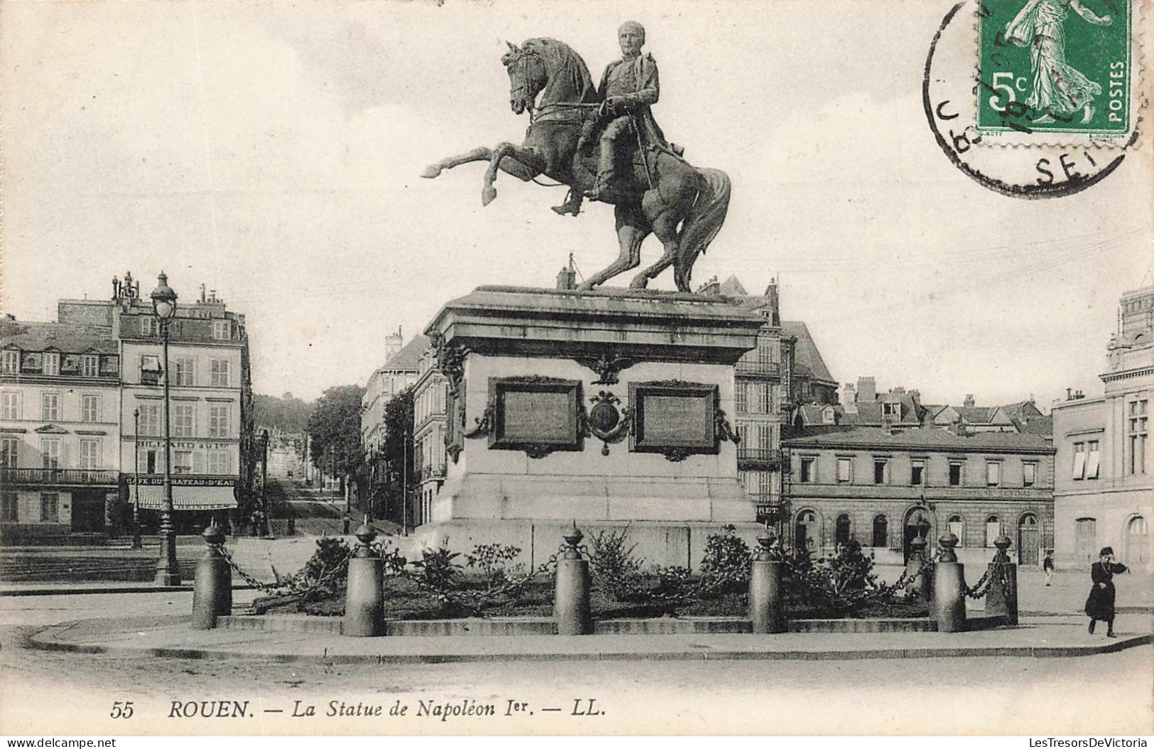 FRANCE - Rouen - La Statue De Napoléon Ier - Carte Postale Ancienne - Rouen