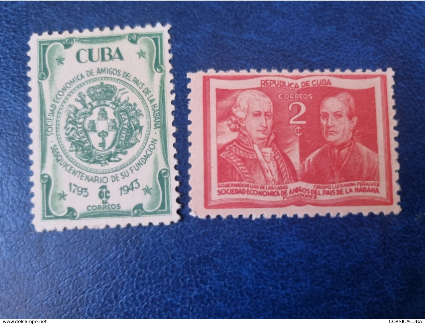 CUBA  NEUF  1944   SOCIEDAD  ECONOMICA  AMIGO  DEL  PAIS  //  PARFAIT  ETAT  //  1er  CHOIX  // - Ongebruikt