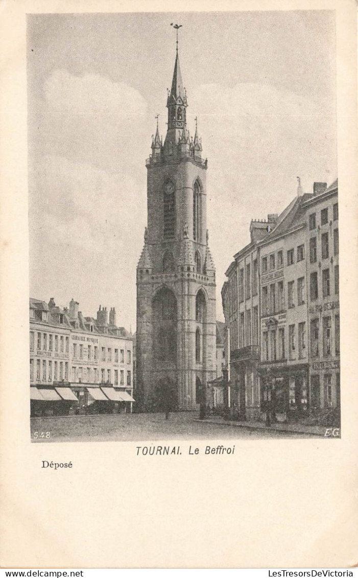 BELGIQUE - Tournai - Vue Générale Le Beffroi - Déposé - Ancienne Carte Postale - Doornik