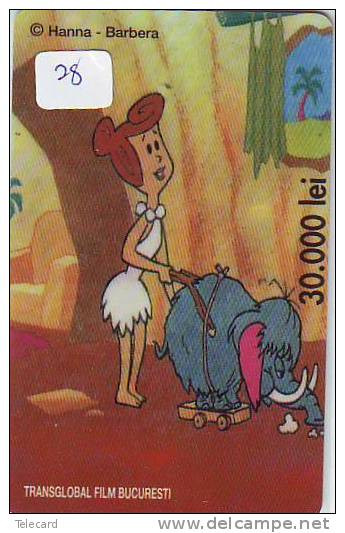 The FLINSTONES - Cartoon - Comics (28) Hanna Barbera ( Romania) - BD