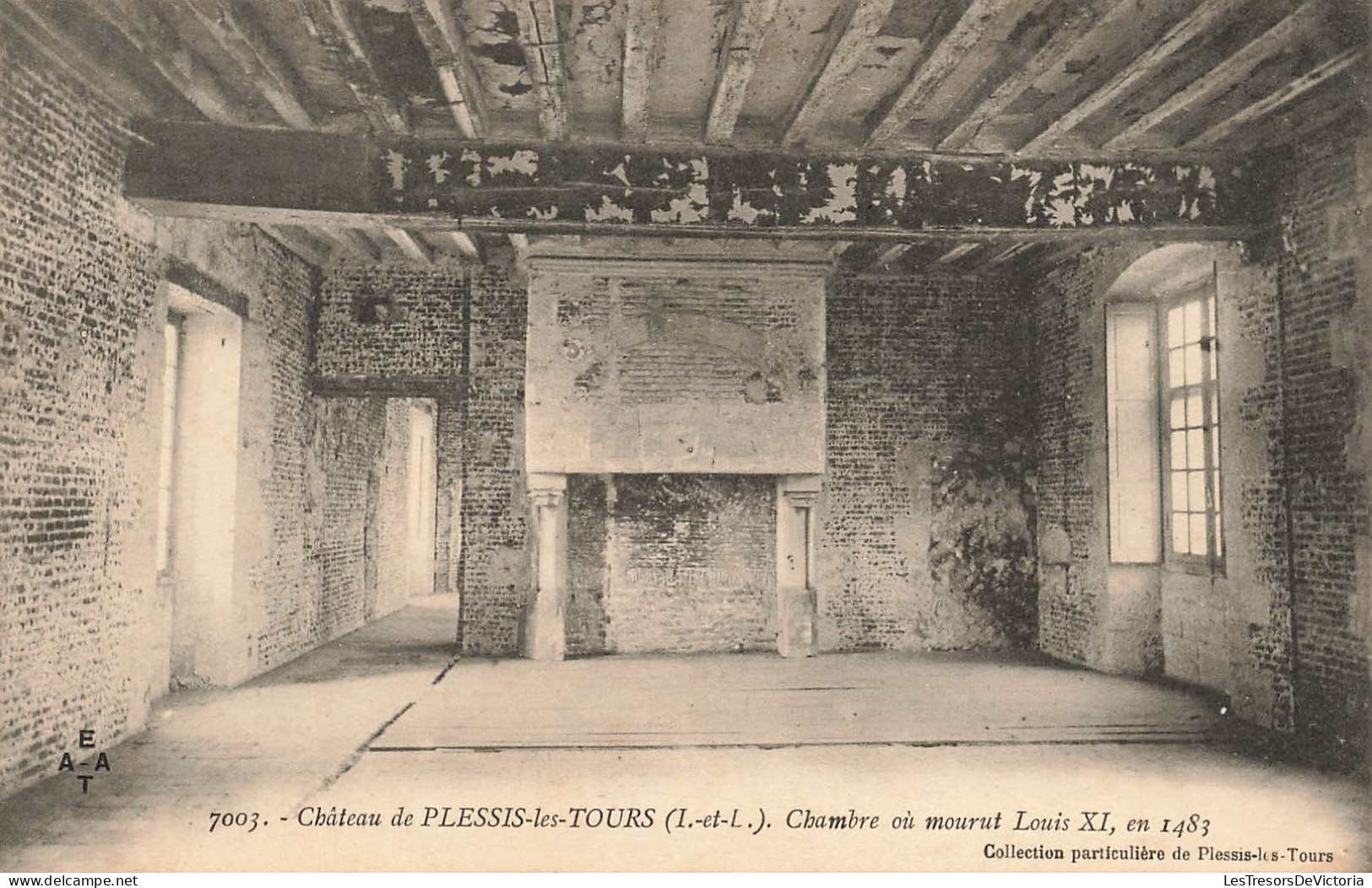 FRANCE - Château De Plessis Lez Tours - Chambre Où Mourut Louis XI En 1483 - Carte Postale Ancienne - Autres & Non Classés