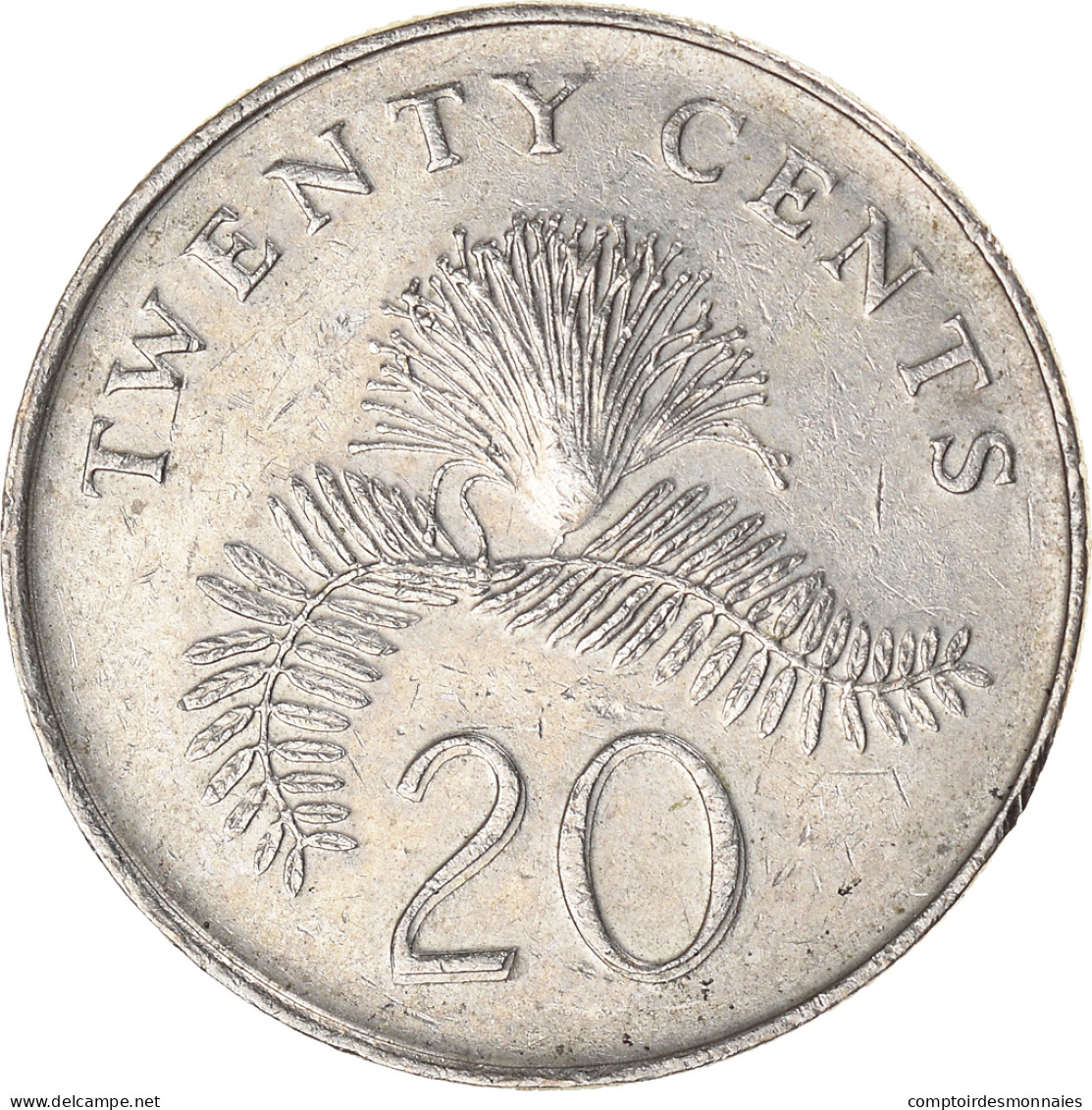 Monnaie, Singapour, 20 Cents, 2006 - Singapore