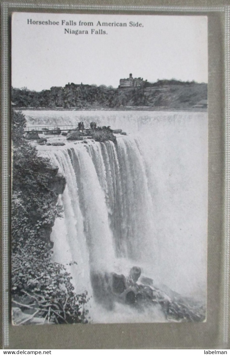 USA UNITED STATES NIAGARA FALLS HORSESHOE NEW YORK KARTE CARD CARTE POSTALE POSTKARTE POSTCARD ANSICHTSKARTE - Syracuse