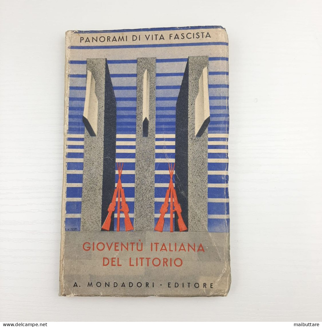 (S2) Libro Panorami Di Vita Fascista Gioventù Italiana Del Littorio Anno 1942 - Oorlog 1939-45