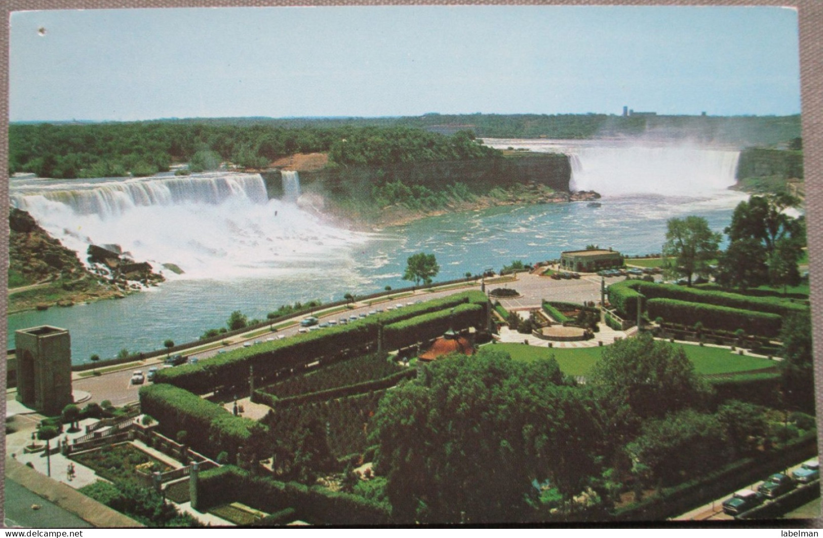 CANADA ONTARIO NIAGARA FALLS HORSESHOE KARTE CARD CARTE POSTALE POSTKARTE POSTCARD ANSICHTSKARTE - Syracuse