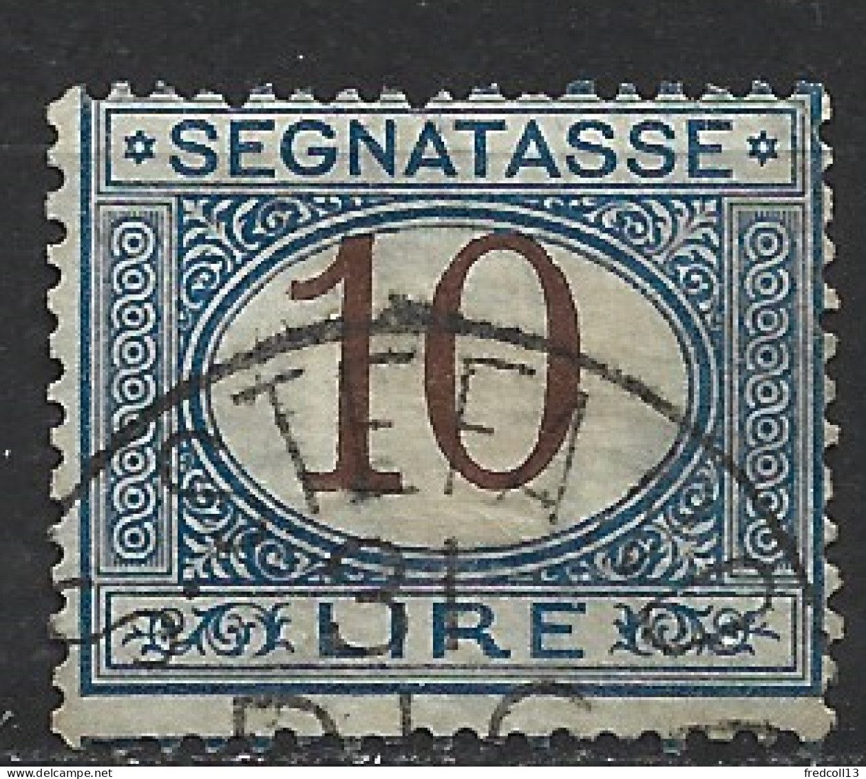 ITALIE TAXE 18 Oblitéré Côte 30 € - Postage Due