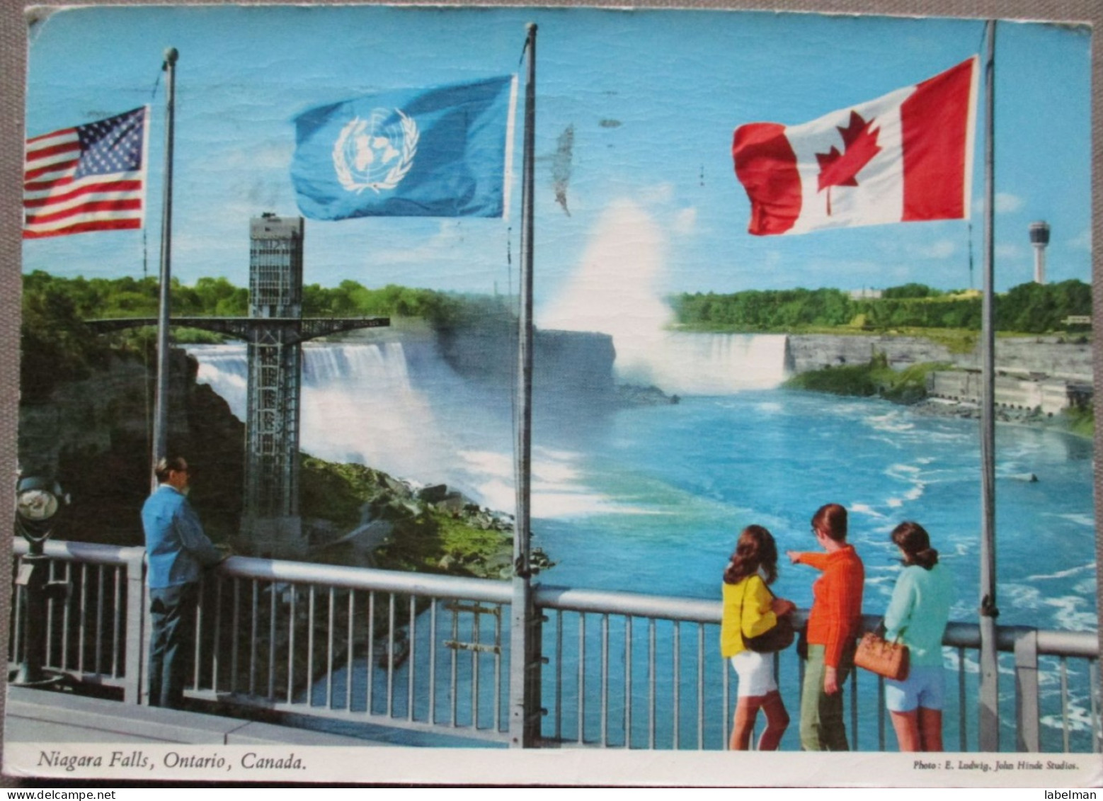 CANADA ONTARIO NIAGARA FALLS KARTE CARD CARTE POSTALE POSTKARTE POSTCARD ANSICHTSKARTE - Syracuse