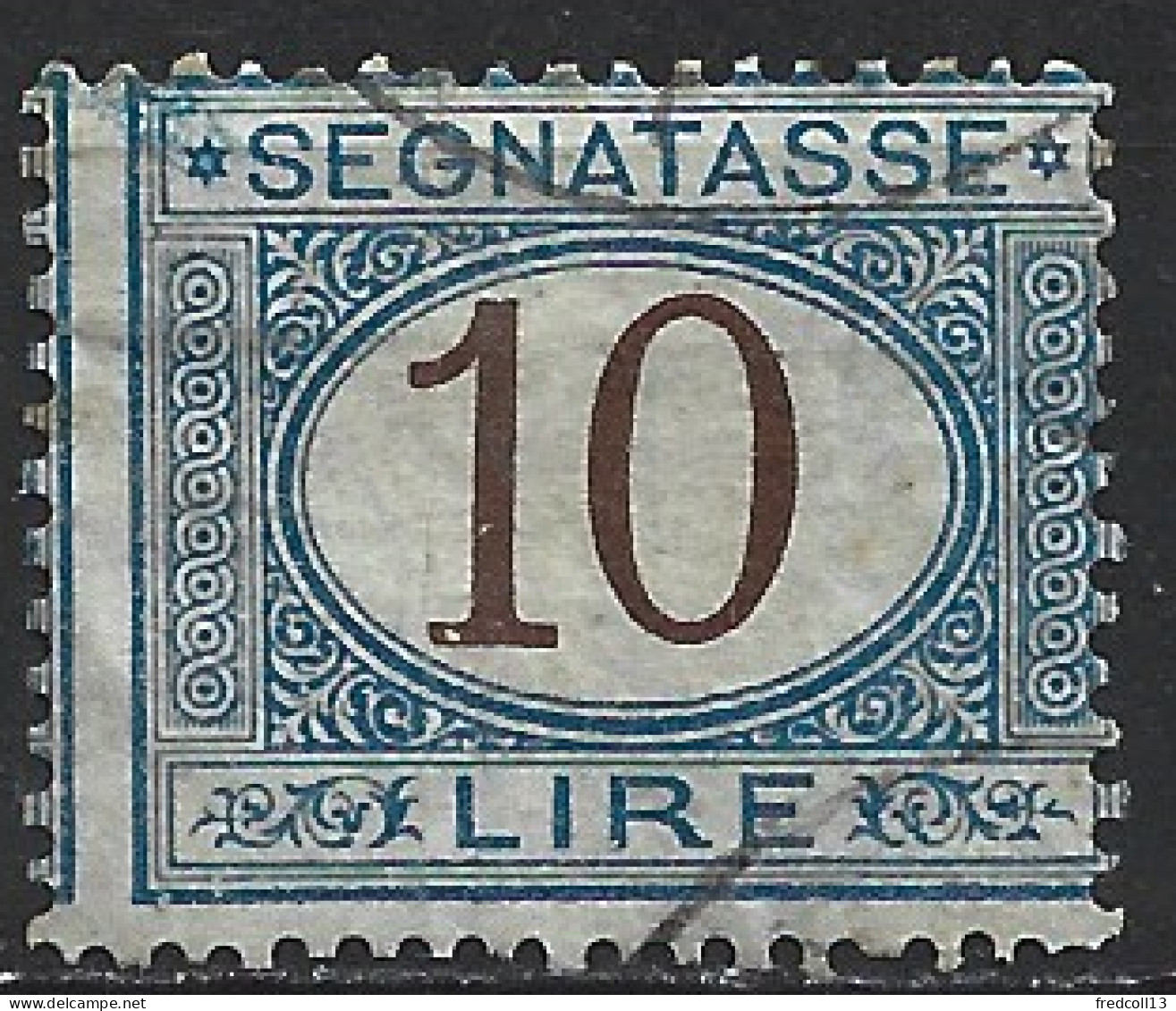 ITALIE TAXE 18 Oblitéré Côte 30 € - Postage Due