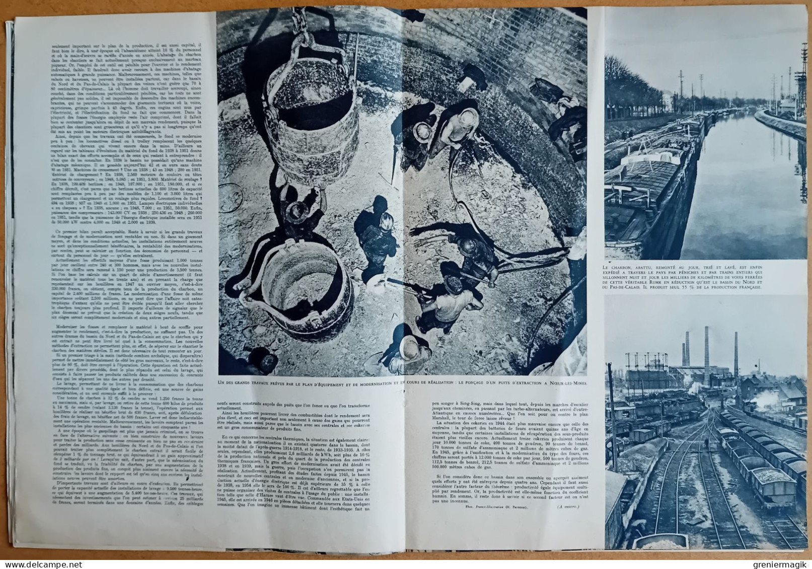 France Illustration 170 15/01/1949 Churchill/Satellites terrestres/La Bohème/Malcolm Campbell/Kalahari/Mineurs/Cachemire
