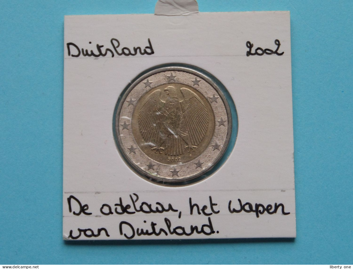 2002 F - 2 Euro > Adelaar, Wapen Van Duitsland ( Zie / Voir / See > DETAIL > SCANS ) Germany / Duitsland ! - Duitsland