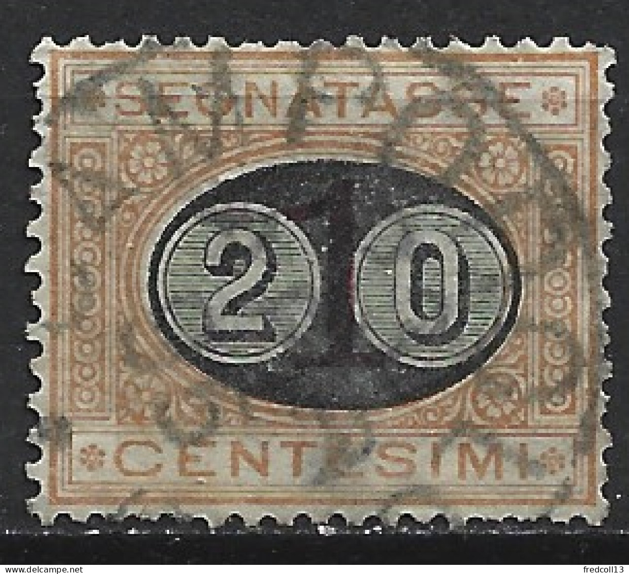 ITALIE TAXE 23 Oblitéré Côte 20 € - Postage Due