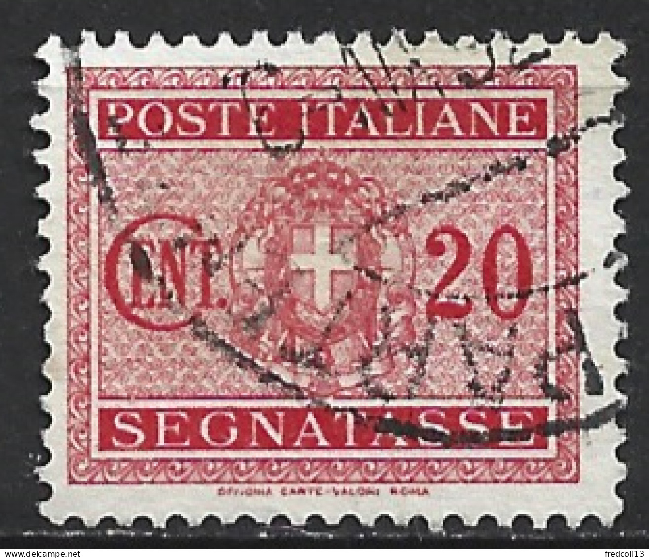 ITALIE TAXE 30 Oblitéré Côte 0.40 € - Postage Due