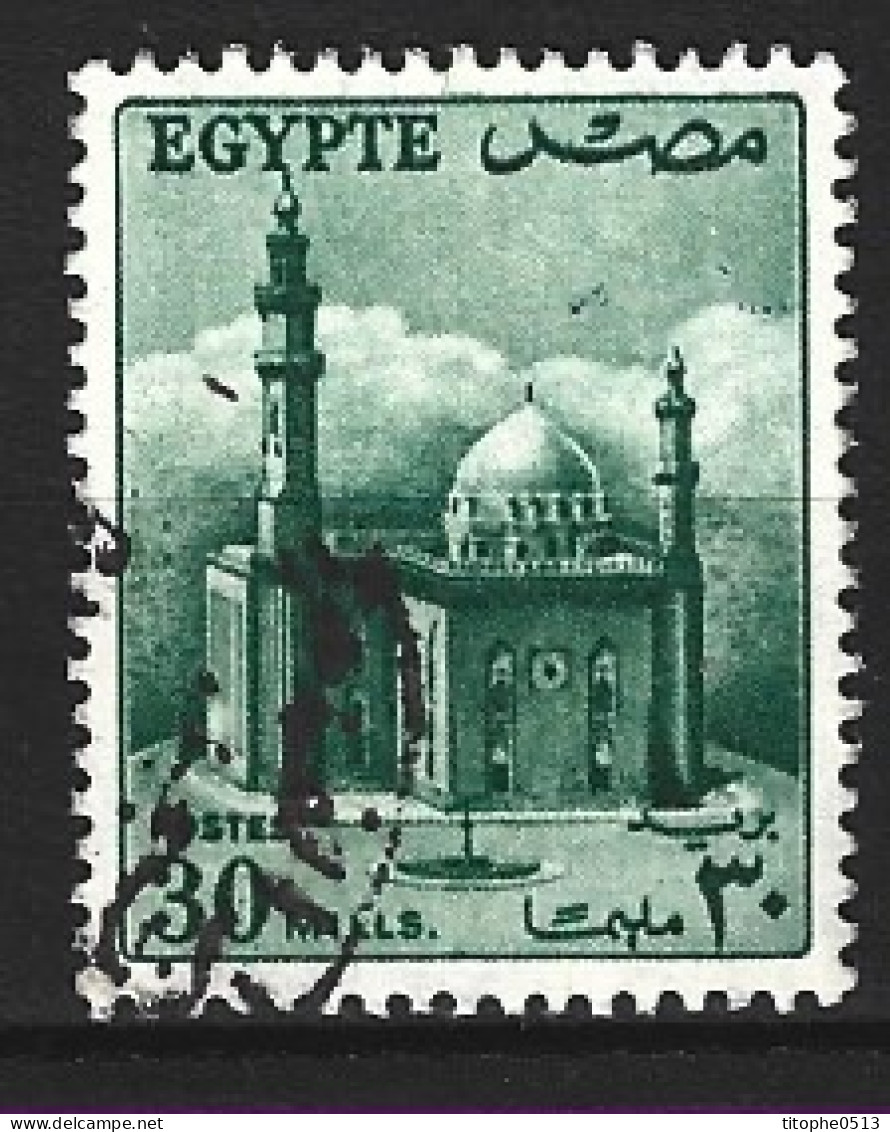 EGYPTE. N°319 Oblitéré De 1953-6. Mosquée. - Mosques & Synagogues