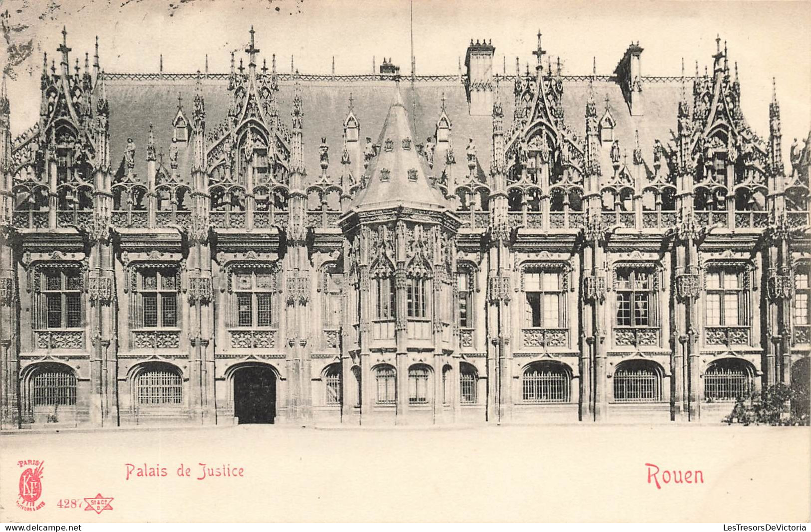 FRANCE - Rouen - Palais De Justice - Carte Postale Ancienne - Rouen