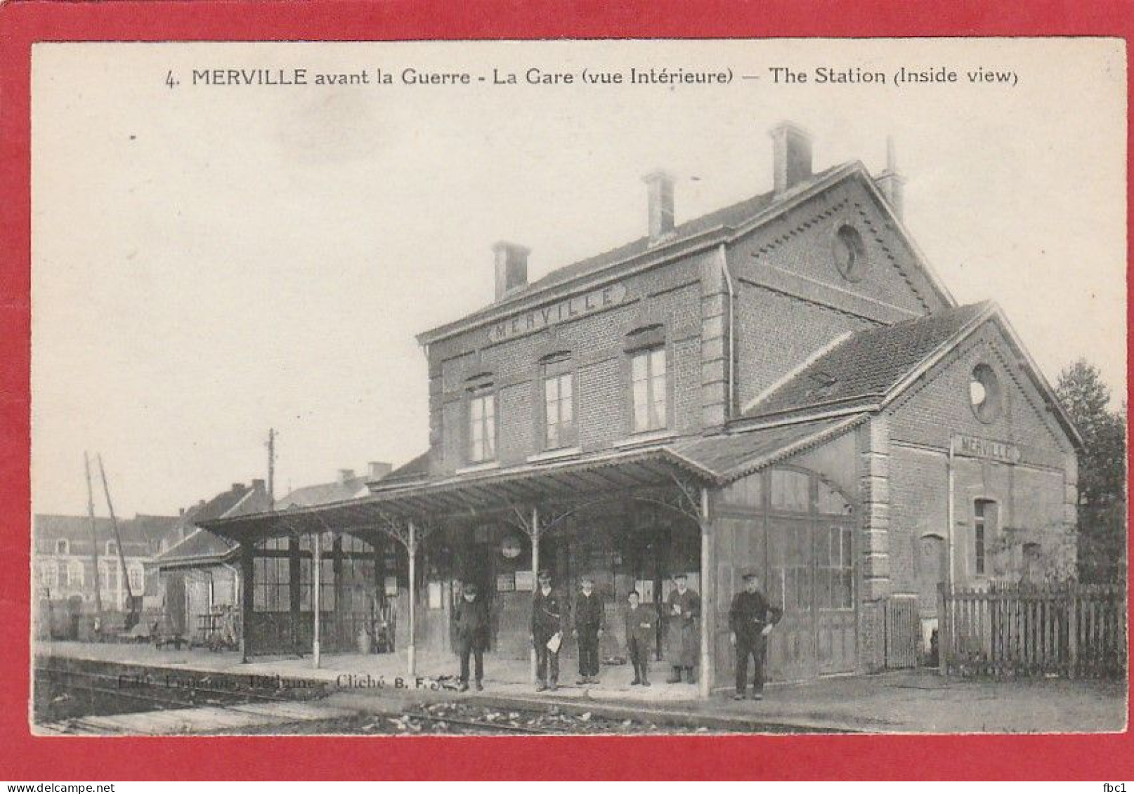 Nord - Merville - La Gare Vue Intérieure - Merville