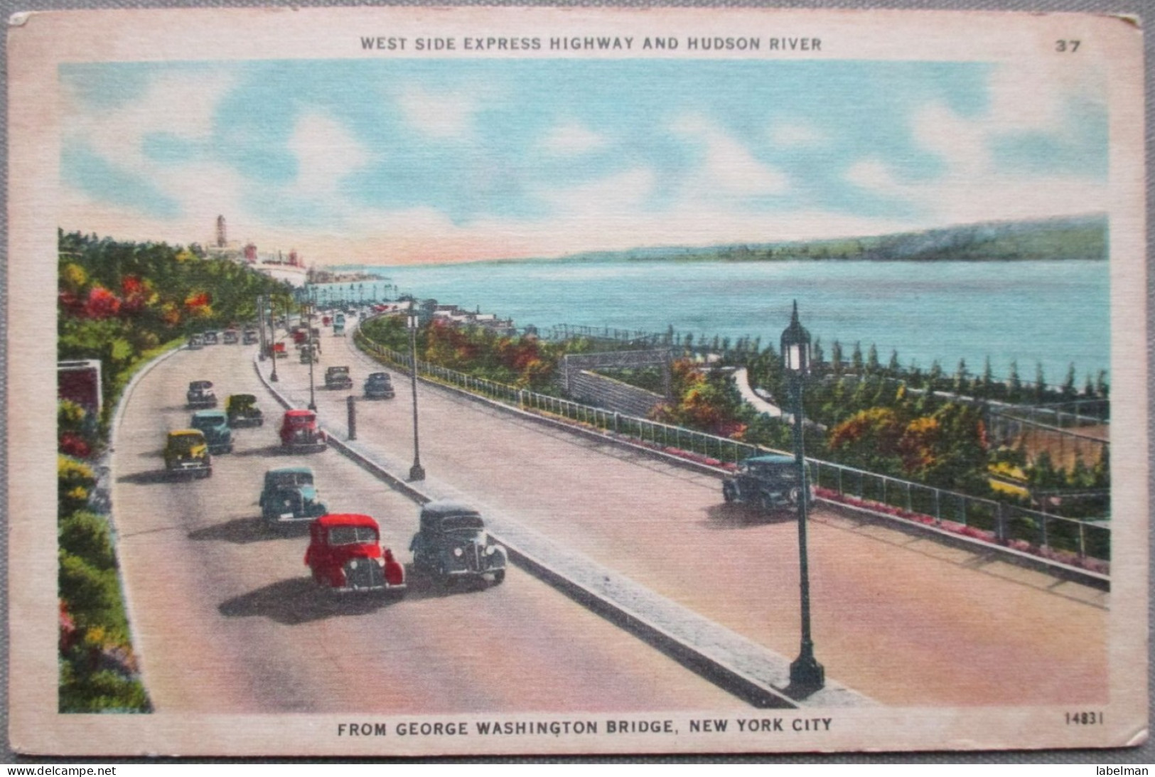 USA UNITED STATES NEW YORK WEST SIDE EXPRESS HIGHWAY KARTE CARD CARTE POSTALE POSTKARTE POSTCARD ANSICHTSKARTE CARTOLINA - Syracuse