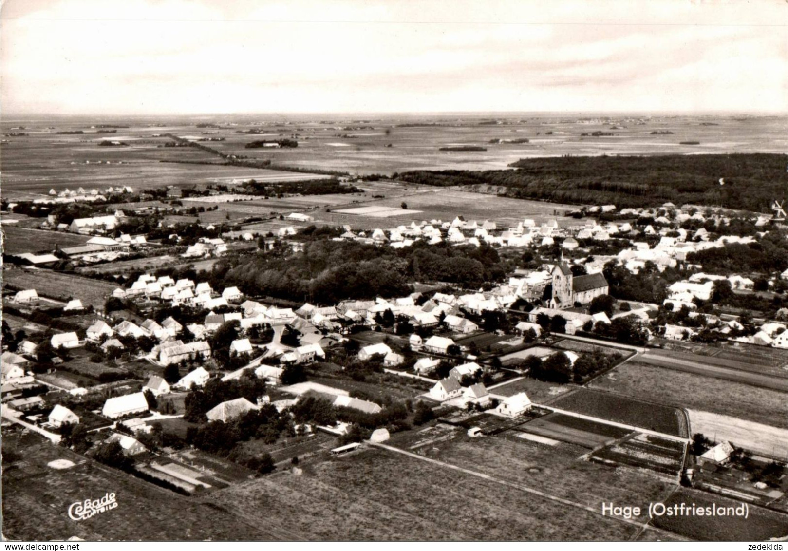 H0144 - Hage Samtgemeinde - Luftbild Luftaufnahme - Cekade Cramer - Aurich