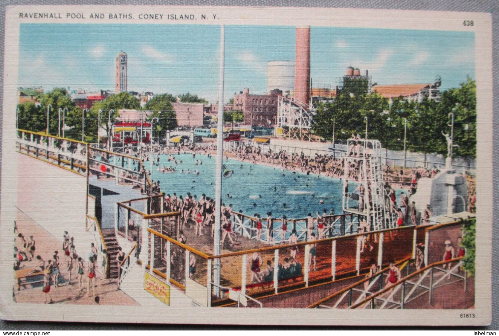 USA UNITED STATES NEW YORK RAVENHALL CONEY ISLAND CARD CARTE POSTALE POSTKARTE POSTCARD ANSICHTSKARTE CARTOLINA - Syracuse