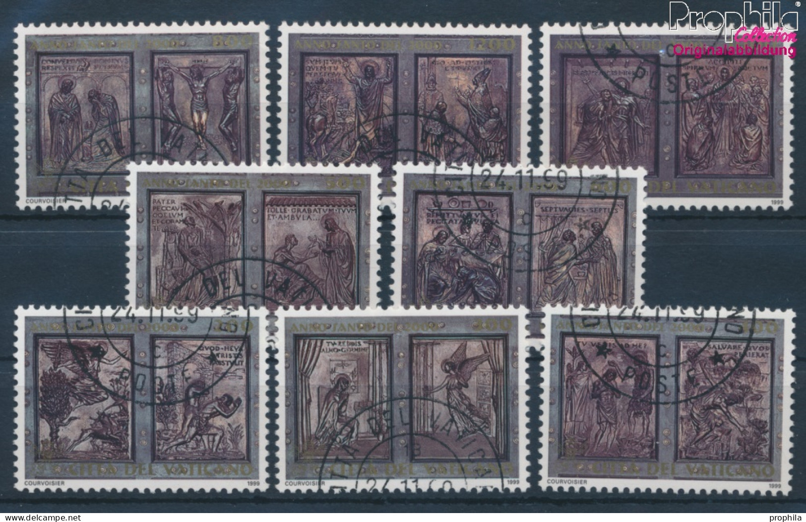 Vatikanstadt 1303-1310 (kompl.Ausg.) Gestempelt 1999 Heiliges Jahr 2000 (10312613 - Used Stamps