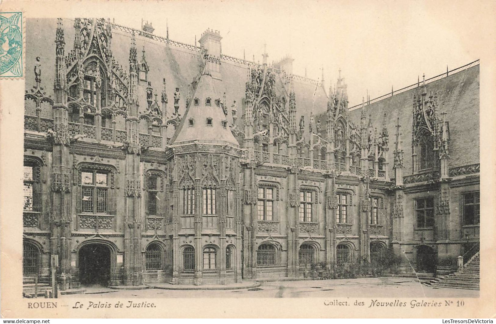 FRANCE - Rouen - Le Palais De Justice - Carte Postale Ancienne - Rouen