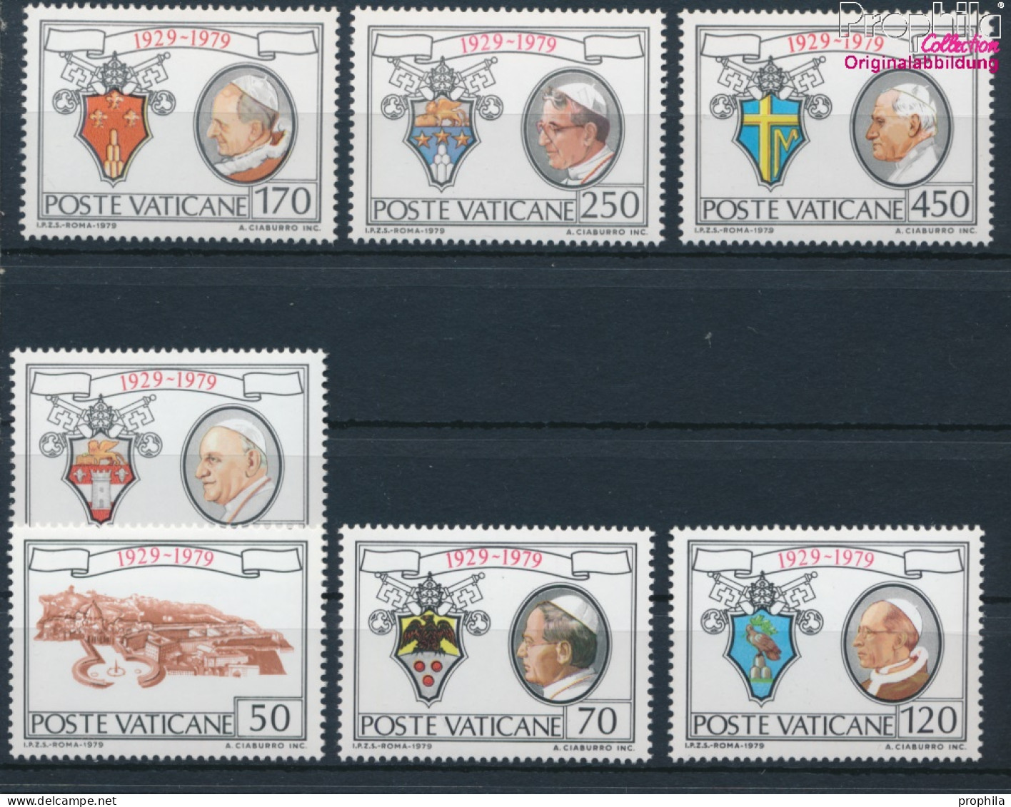 Vatikanstadt 748-754 (kompl.Ausg.) Postfrisch 1979 Vatikanstaat (10301536 - Neufs