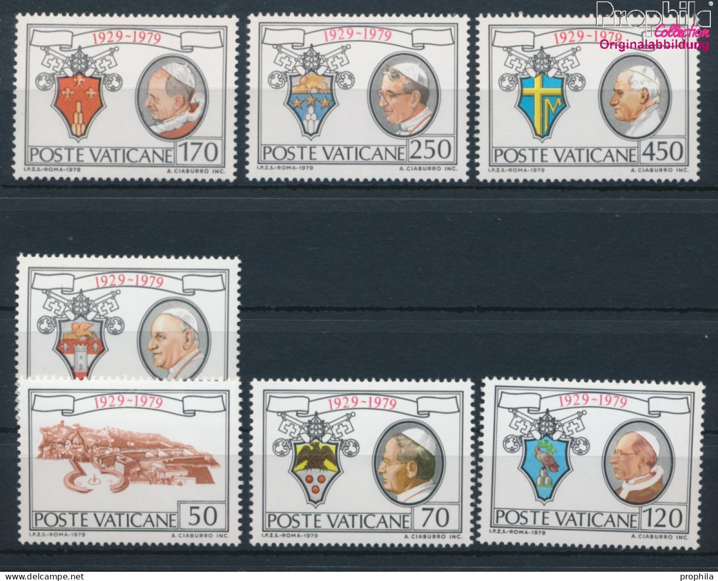 Vatikanstadt 748-754 (kompl.Ausg.) Postfrisch 1979 Vatikanstaat (10301539 - Unused Stamps