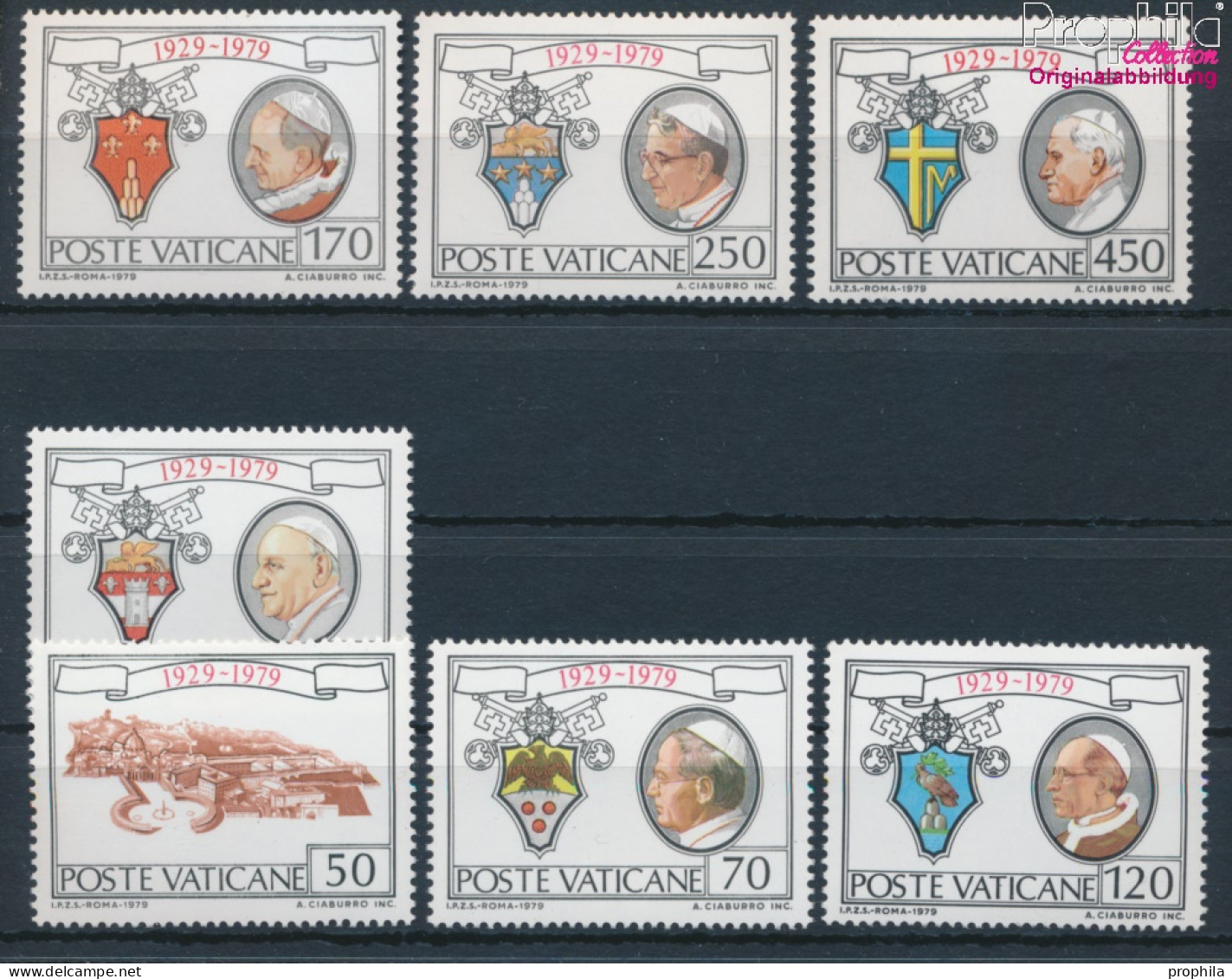 Vatikanstadt 748-754 (kompl.Ausg.) Postfrisch 1979 Vatikanstaat (10301555 - Unused Stamps