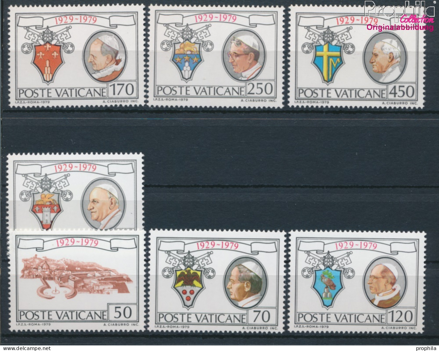 Vatikanstadt 748-754 (kompl.Ausg.) Postfrisch 1979 Vatikanstaat (10326125 - Unused Stamps