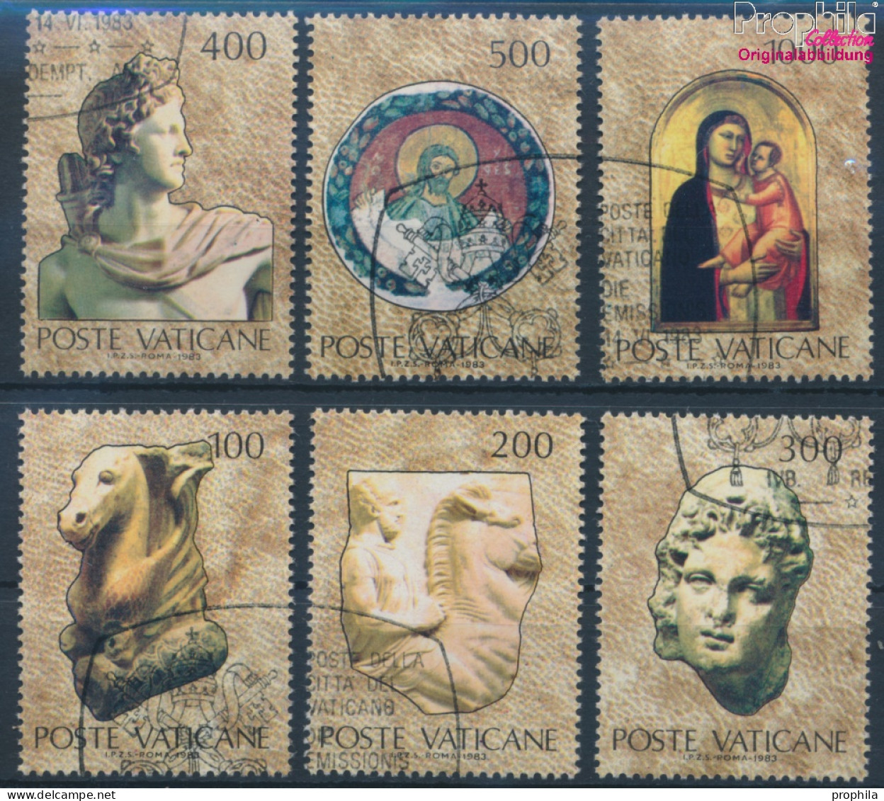Vatikanstadt 830-835 (kompl.Ausgabe) Gestempelt 1983 Kunstwerke (10312559 - Usados