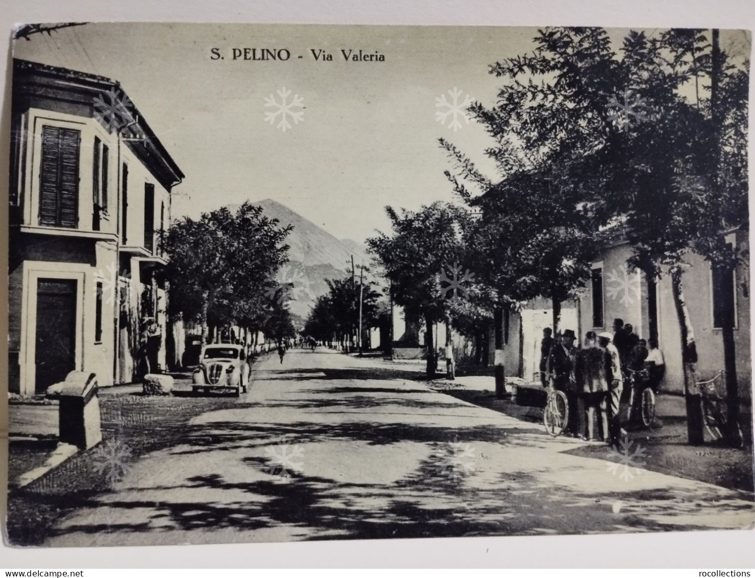 Italy Italia Abruzzo SAN PELINO (Avezzano) Via Valeria.  FG - Avezzano