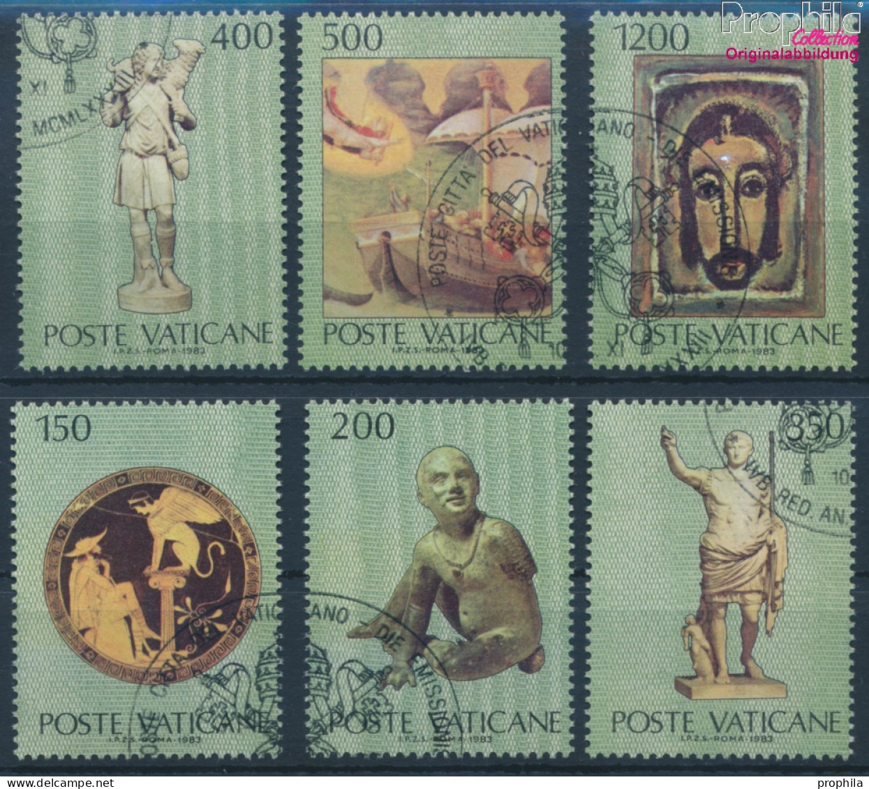 Vatikanstadt 836-841 (kompl.Ausgabe) Gestempelt 1983 Kunstwerke (10312557 - Usados
