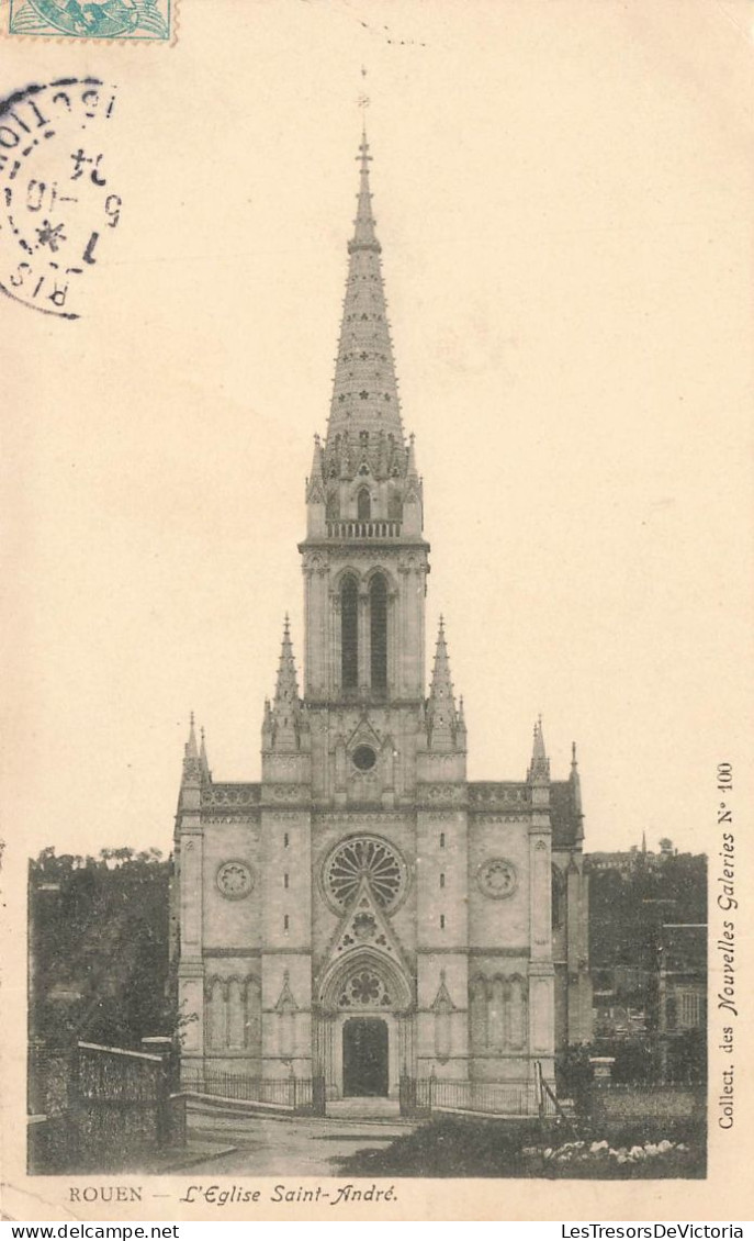 FRANCE - Rouen - L'église SAint André - Carte Postale Ancienne - Rouen