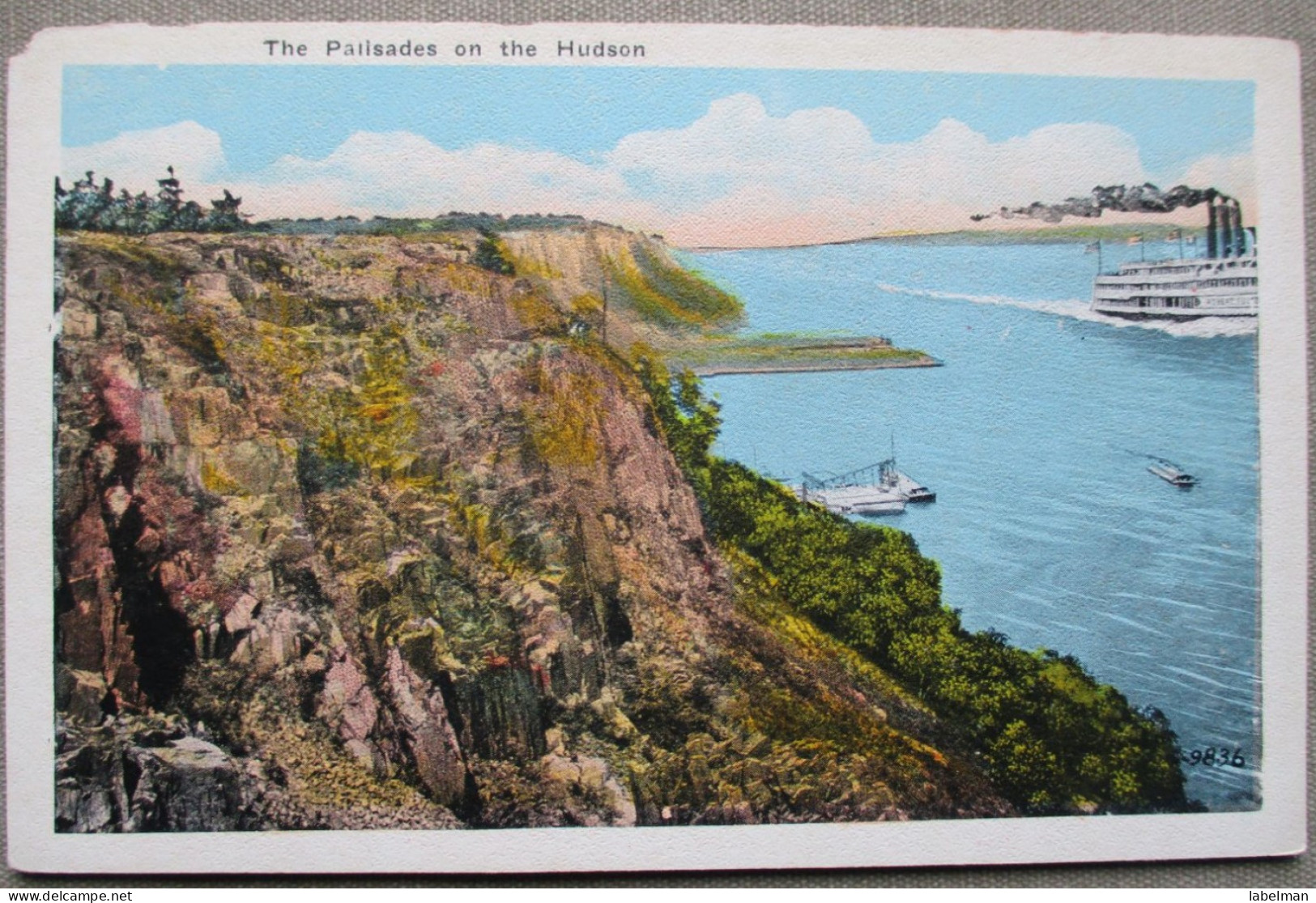 USA UNITED STATES NEW YORK PALISADES ON THE HUDSON KARTE CARD CARTE POSTALE POSTKARTE POSTCARD ANSICHTSKARTE CARTOLINA - Syracuse