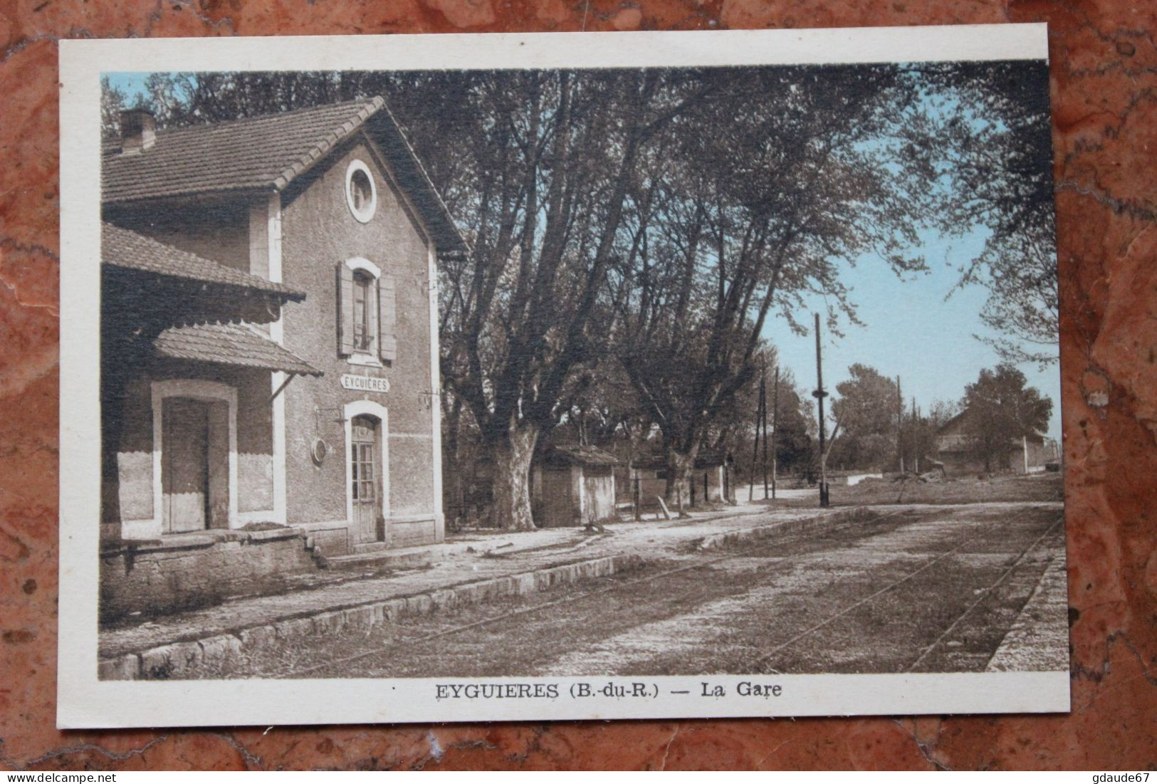 EYGUIERES - (13) - LA GARE - Eyguieres